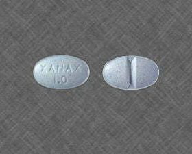 Blue Xanax