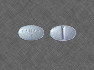 Blue Xanax